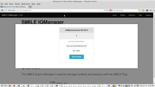 IQManager IQset Upload