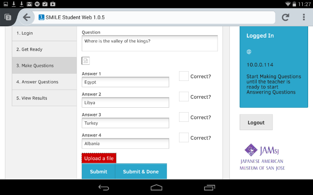 SMILE Student - Start Making Questions